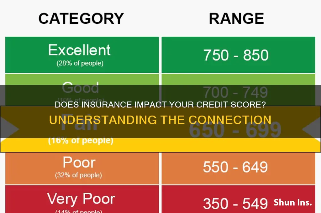 does insurance help your credit