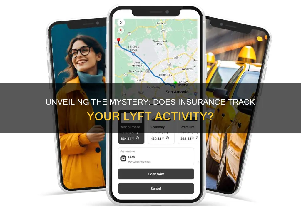 does insurance know when your lyft app is on