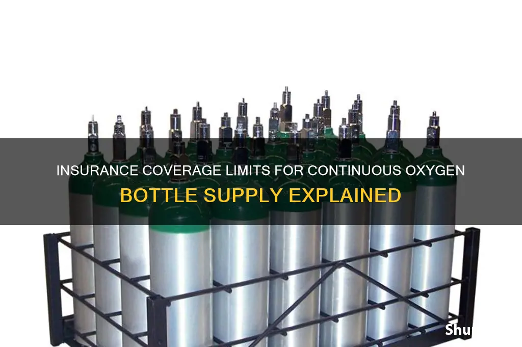 does insurance limit the amount of oxygen bottles for continuous