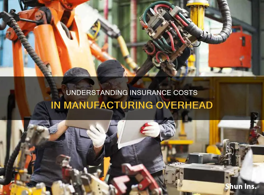 does insurance on the plant go under manufacturing overhead