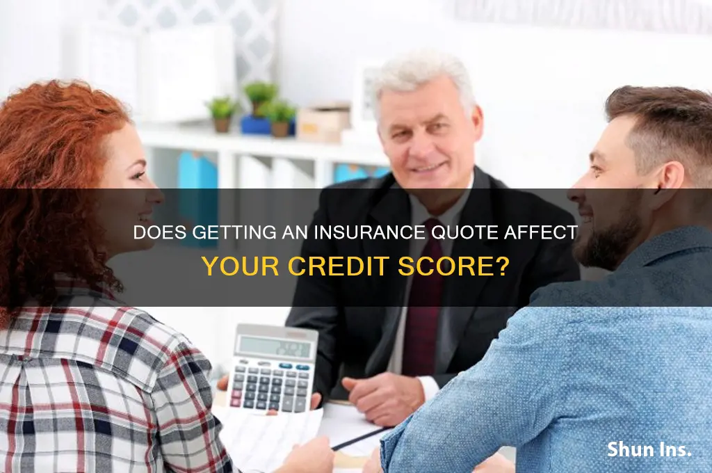does insurance quote pull credit