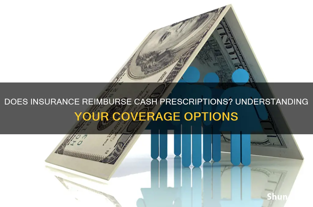 does insurance reimburse cash prescription