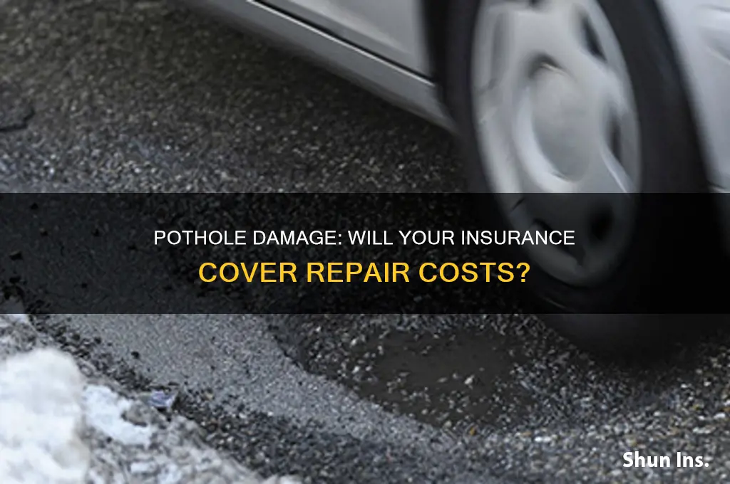 does insurance reimburse for pothole damage