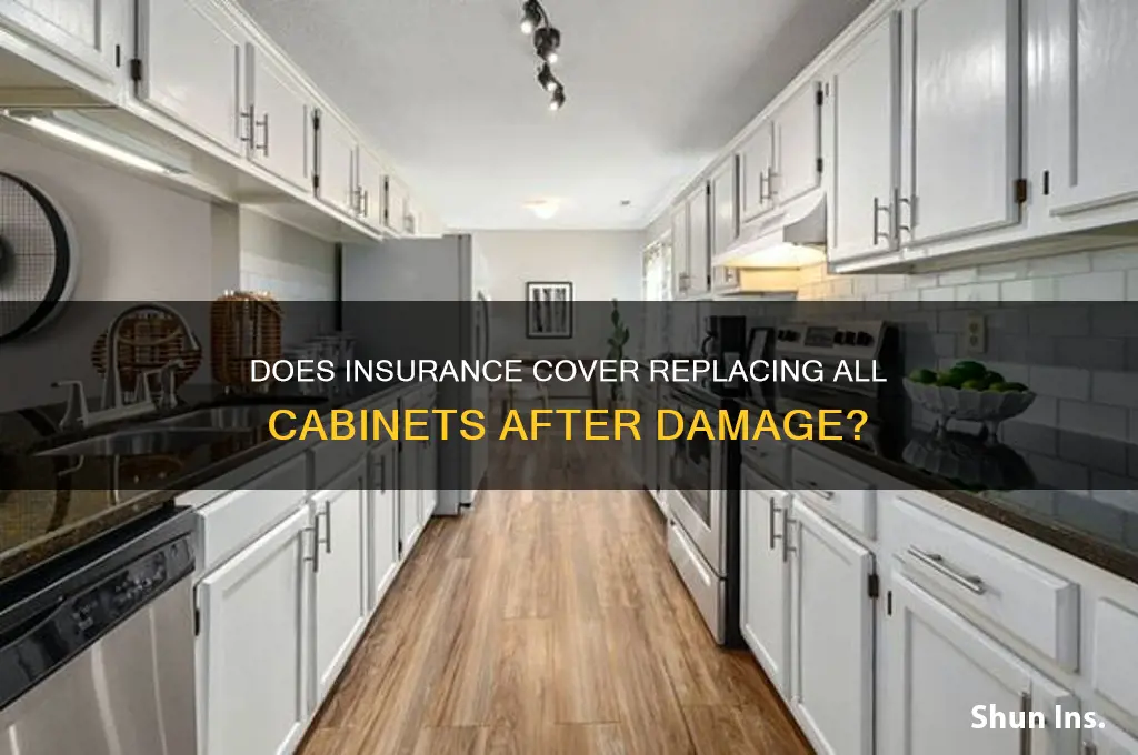 does insurance replace all cabinets