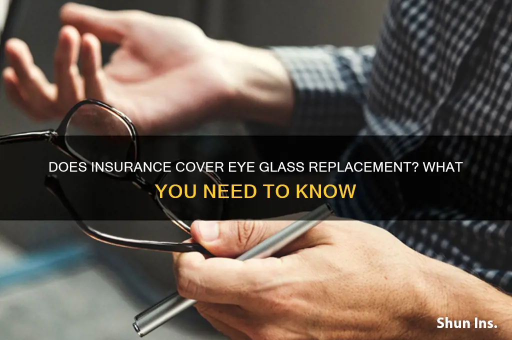 does insurance replace eye glass