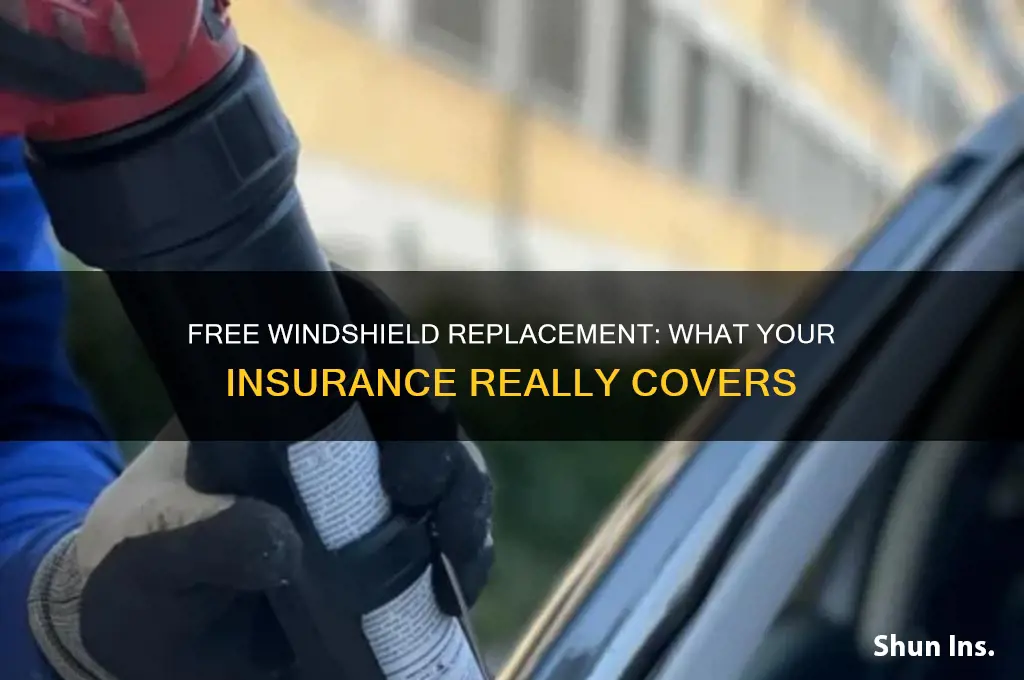 does insurance replace windshield for free