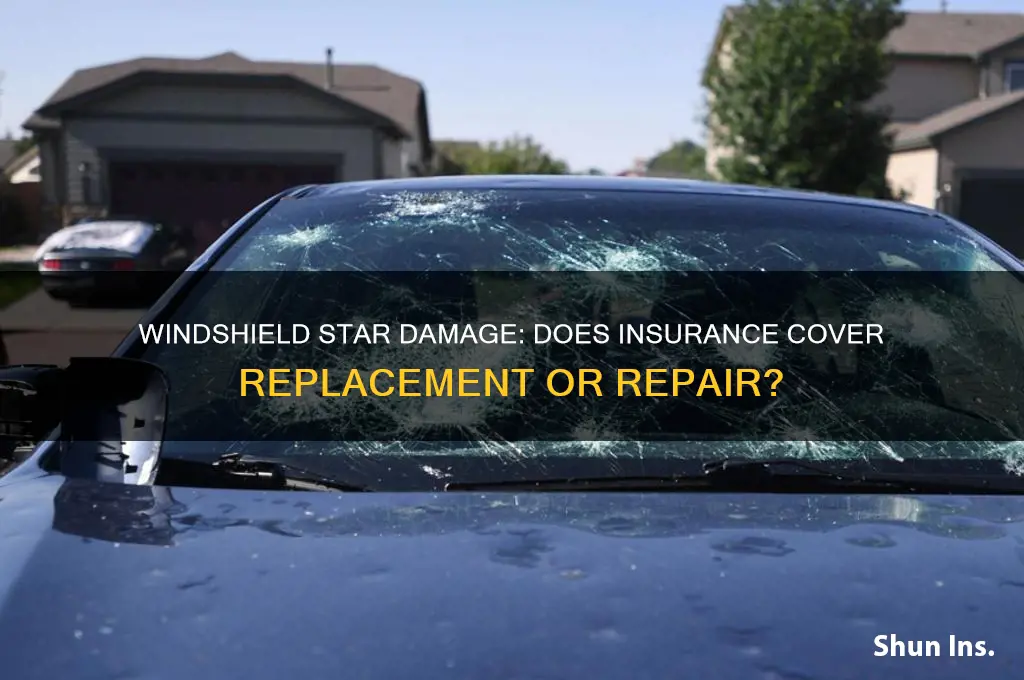 does insurance replace windshield star