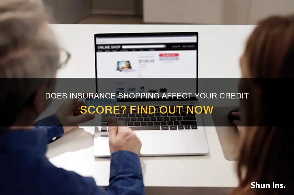 does insurance shopping ding my credit