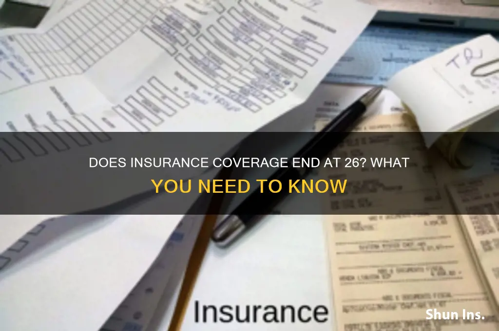 does insurance stop at 26