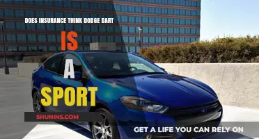 Is the Dodge Dart Classified as a Sports Car by Insurance?