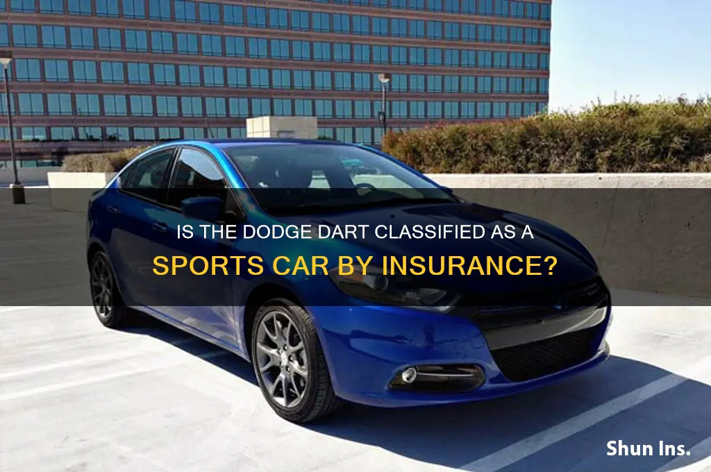 does insurance think dodge dart is a sport