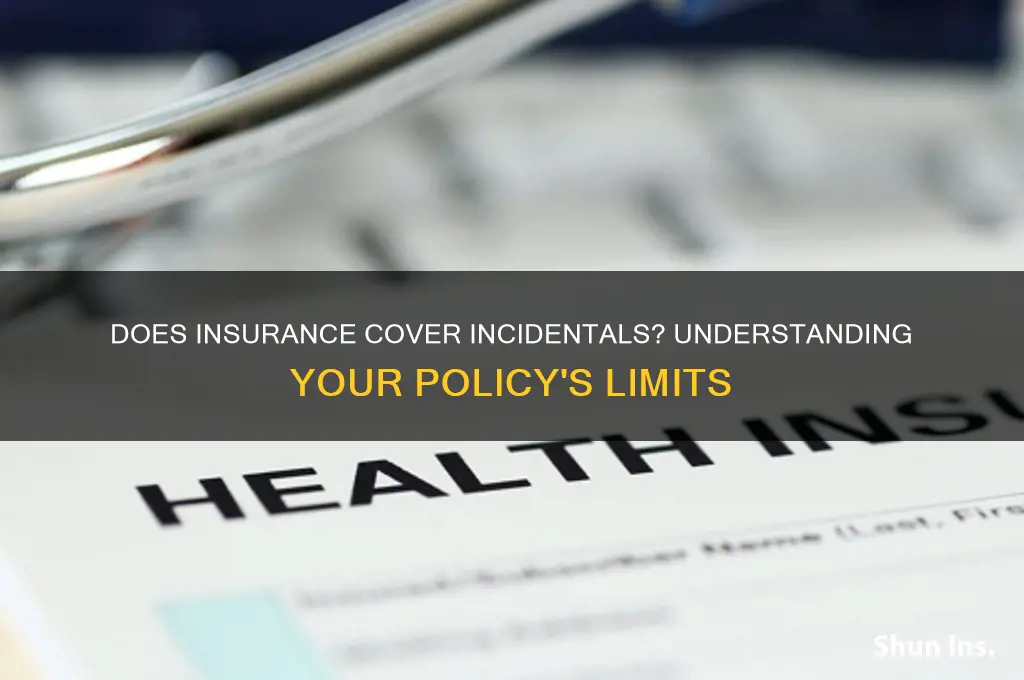 does insurance xover incidentals