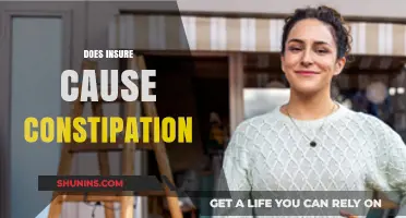 Does Insure Cause Constipation? Exploring the Link and Solutions