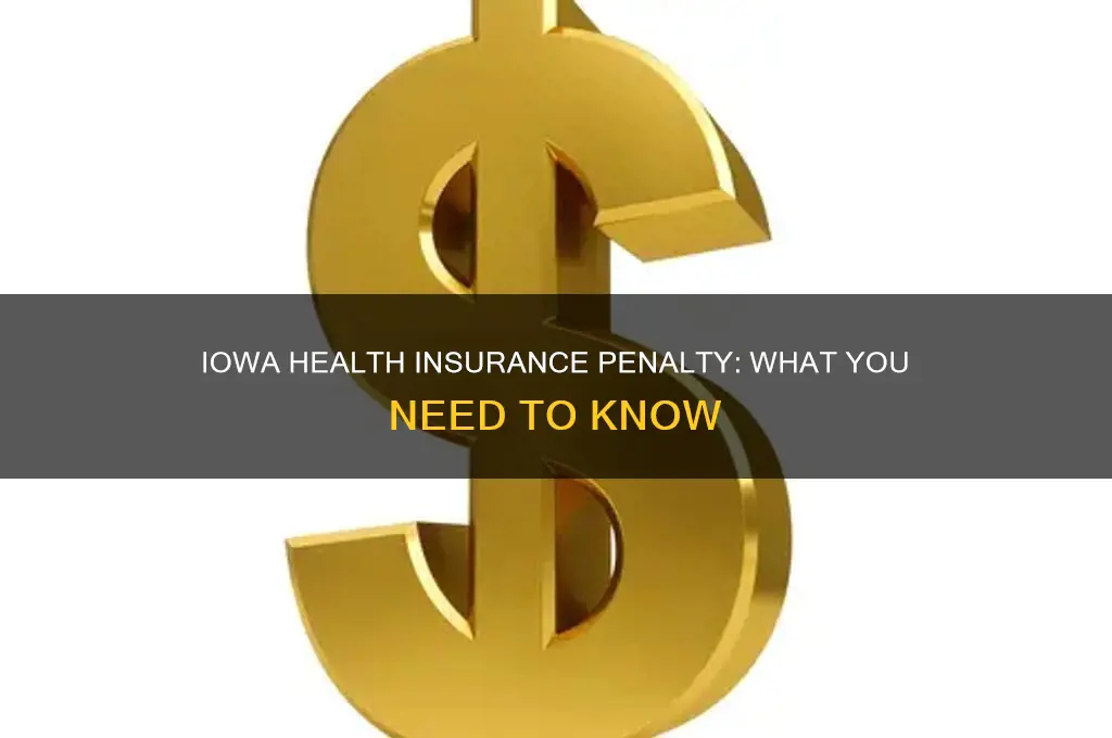does iowa have a penalty for not having health insurance
