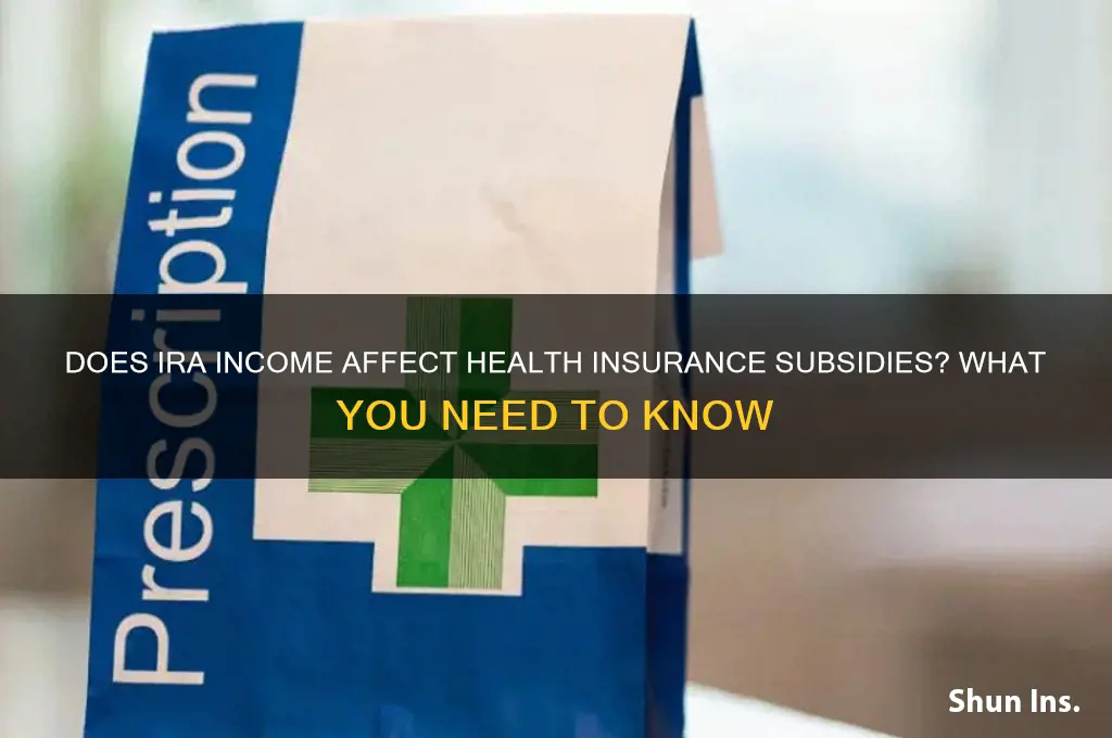 does ira income count toward health insurance income