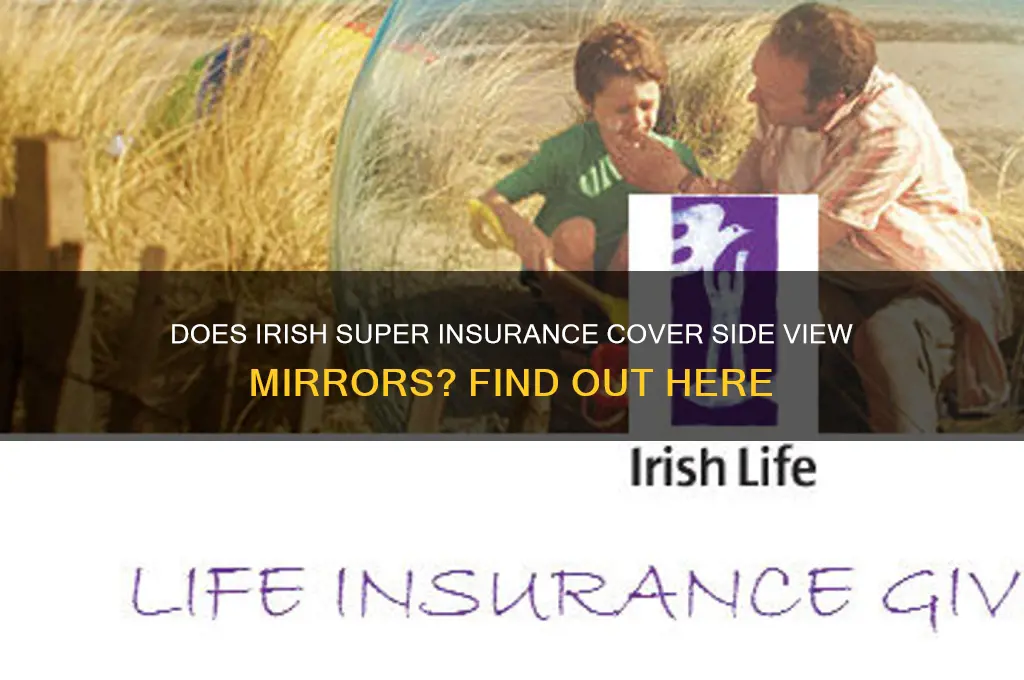does irish super insurance co er side view mirrors