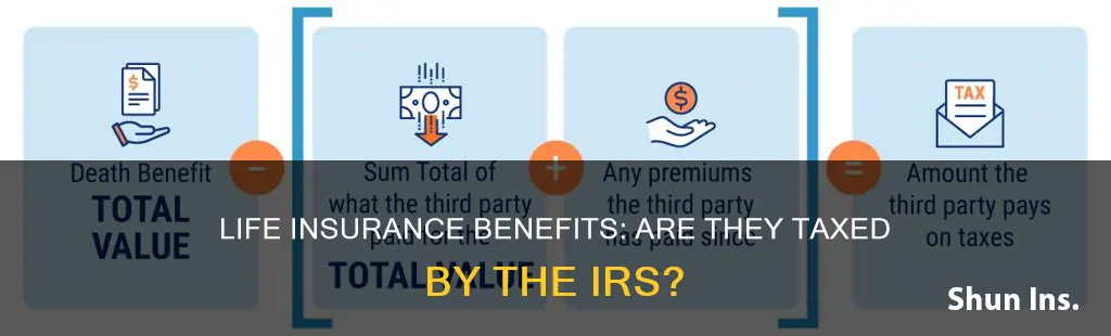 does irs tax life insurance benefits