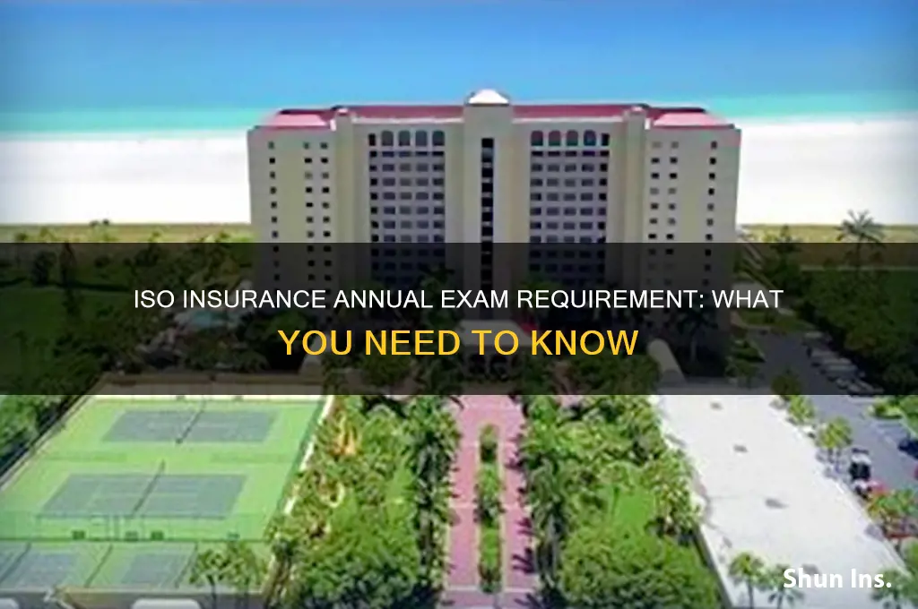 does iso insurance has annual exam