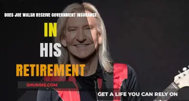 Does Joe Walsh Receive Government Insurance in His Retirement?