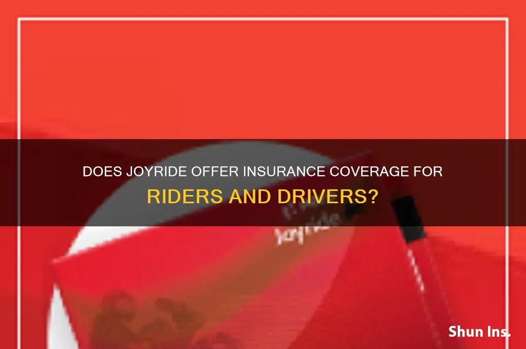 does joyride have insurance