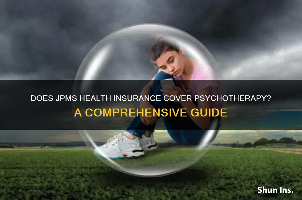 does jpms health insurance cover psychotherapy