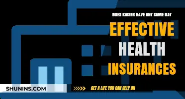 Kaiser Same-Day Health Insurance: Effective Coverage Options Explained