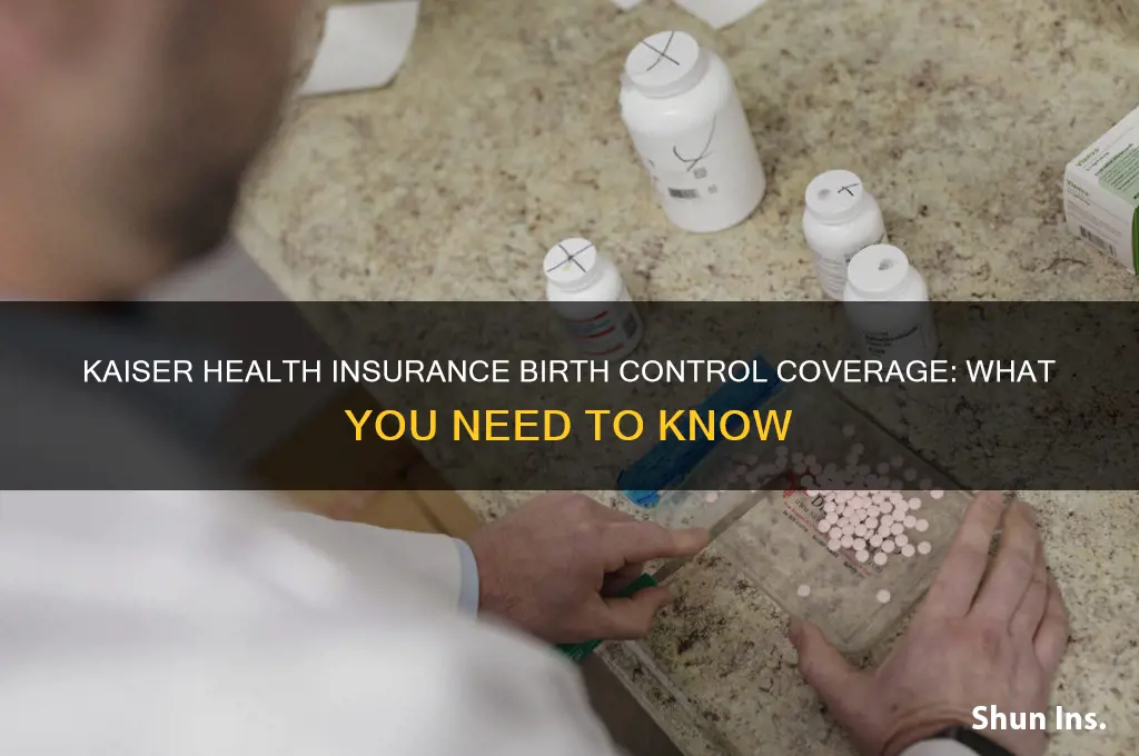 does kaiser health insurance cover birth control
