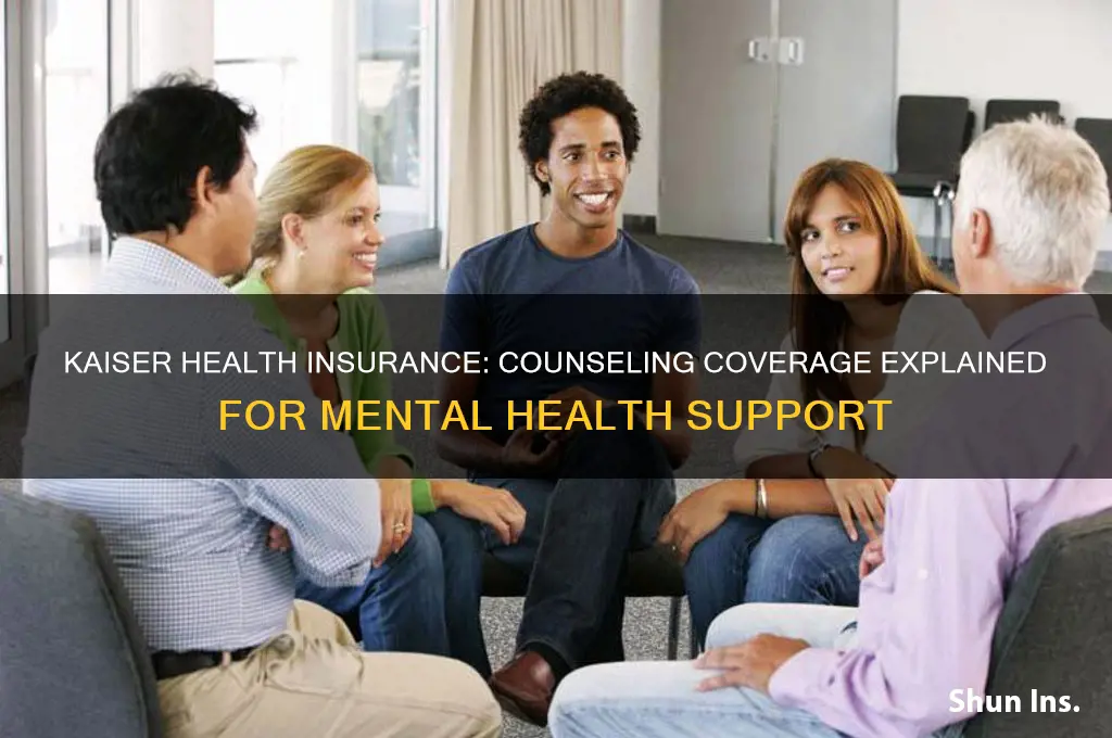 does kaiser health insurance cover counseling