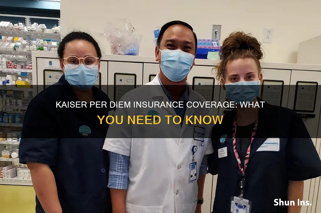does kaiser per diem have insurance