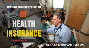 Kaiser Reimbursement: What Happens When You Opt Out of Health Insurance?