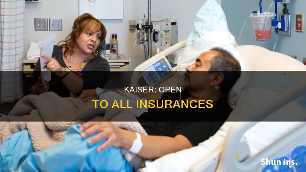 does kaiser see people with different insurance