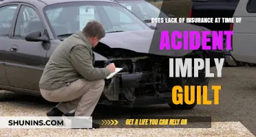 Lack of Insurance at Accident Scene: Does It Imply Guilt?