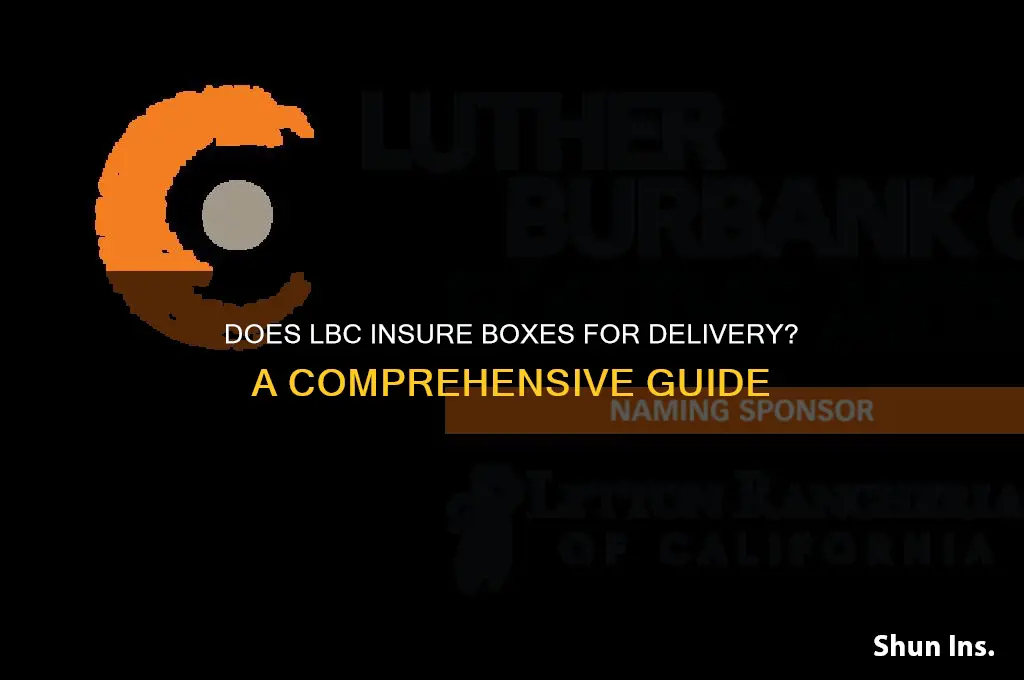 does lbc insure boxes for delivery