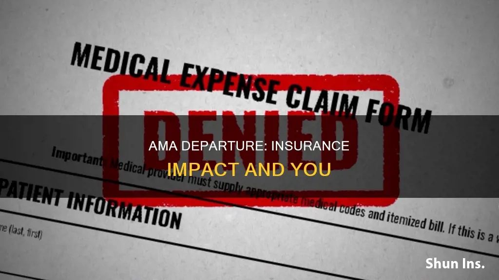 does leaving ama affect insurance