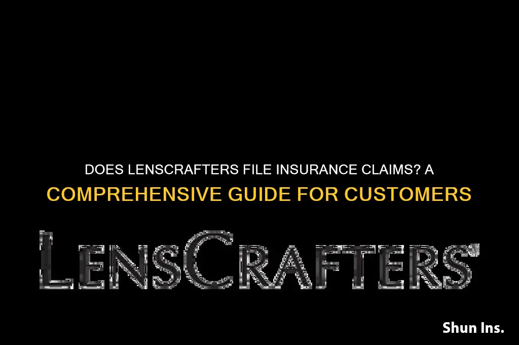 does lenscrafters file insurance