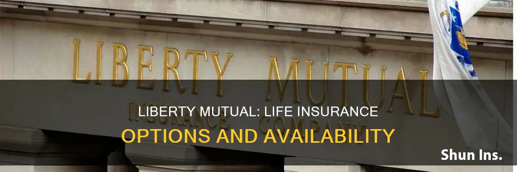 does liberty mutual do life insurance