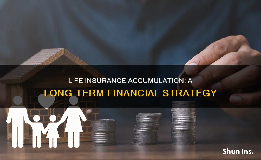 does life insurance accumulate over time