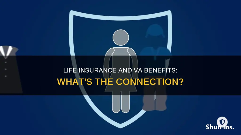 does life insurance affect va