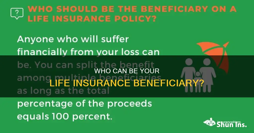 does life insurance beneficiary have to be spouse