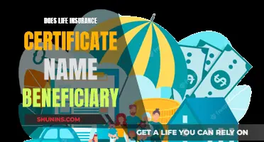 Life Insurance Beneficiary: Understanding the Certificate