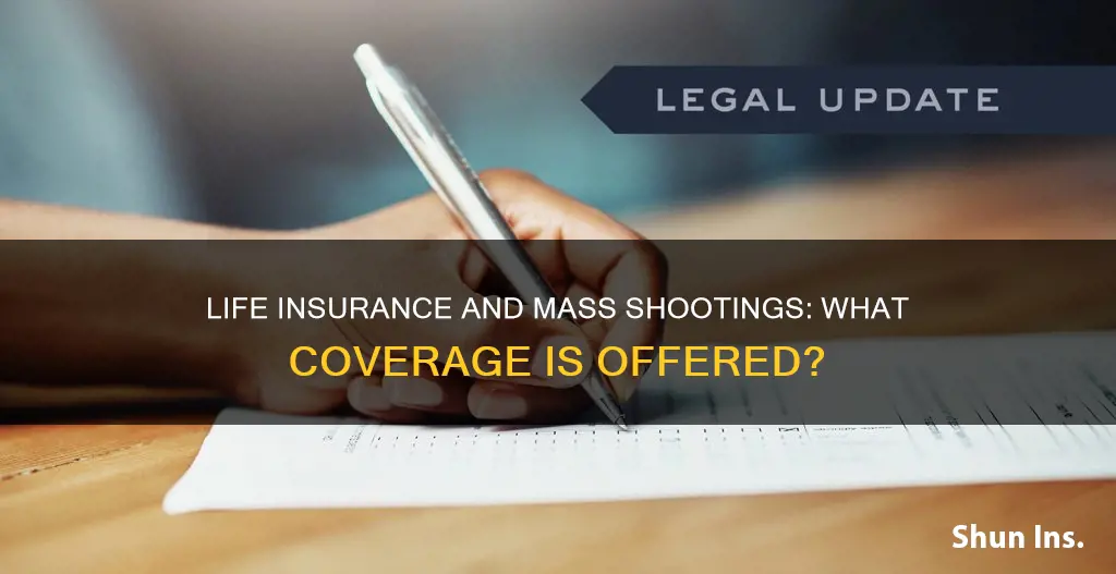 does life insurance cover mass shooting