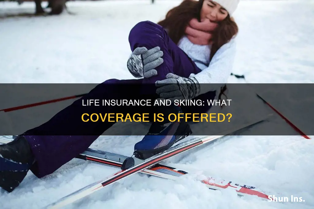 does life insurance cover skiing accident