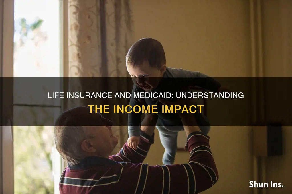 does life insurance proceeds count as income for medicaid