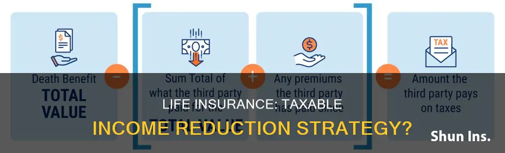 does life insurance reduce taxable income