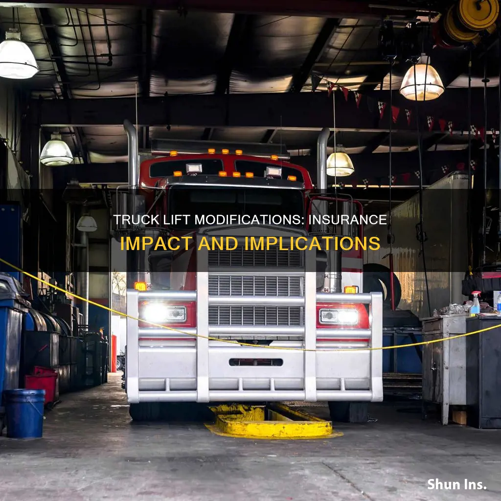 does lifting a truck affect insurance