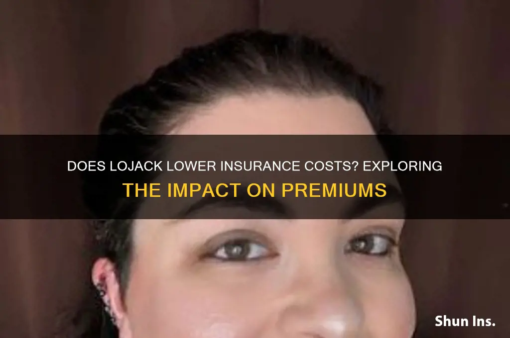 does lojack bring down insurance