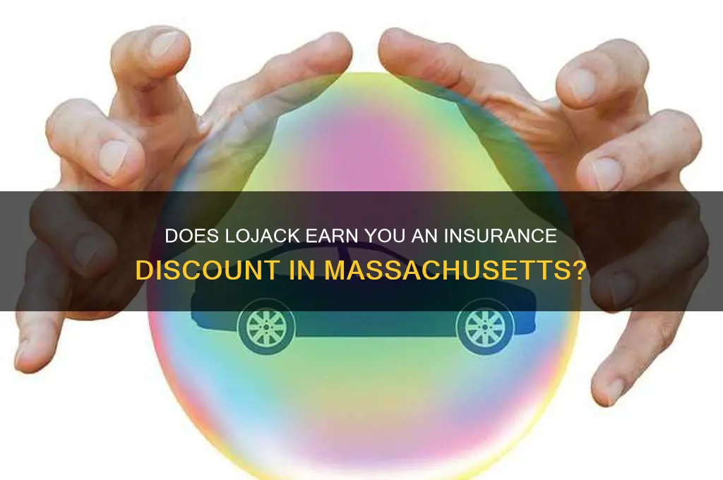 does lojack qualify for insurance discount in massachusetts