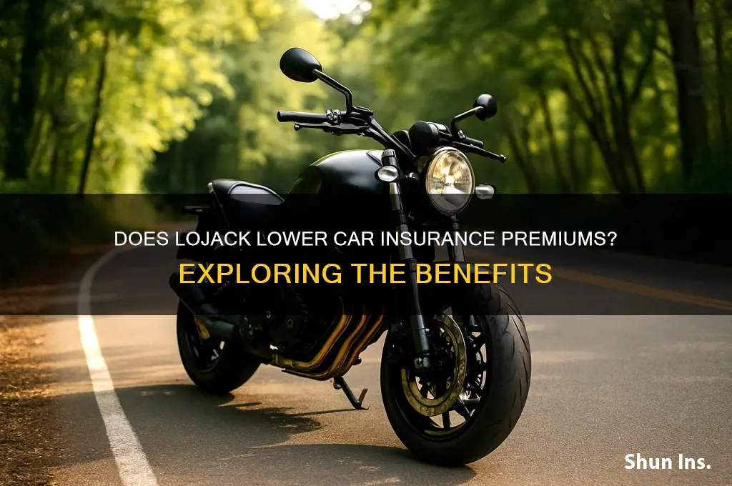 does lojack reduce insurance