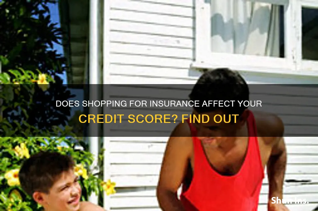 does looking for insurance hurt your credit