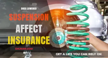 Lowered Suspensions: Insurance Impact and Cost